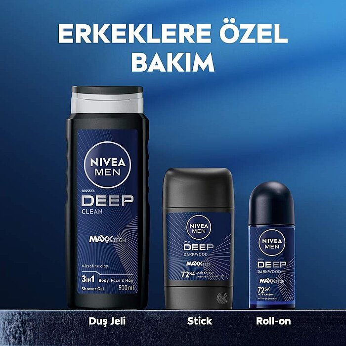 Nivea Men Deep Roll-On 50 Ml - 5