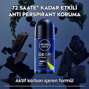 Nivea Men Erkek Roll-on Deodorant Deep Extreme 50 Ml - 3