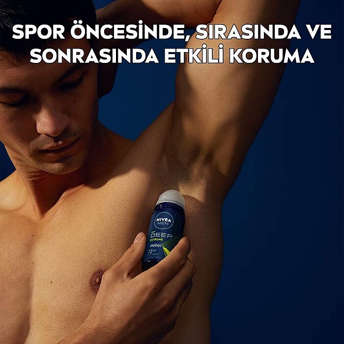 Nivea Men Erkek Roll-on Deodorant Deep Extreme 50 Ml - 4