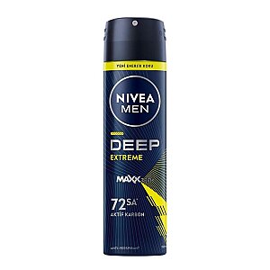 Nivea Men Erkek Sprey Deodorant Deep Extreme 150 Ml - 1