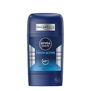 Nivea Men Fresh Active Deo Stick 50 Ml - Nivea