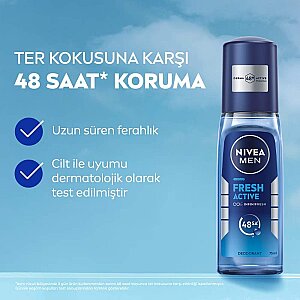 Nivea Men Fresh Active Deodorant Pompalı Sprey 75 Ml - 2