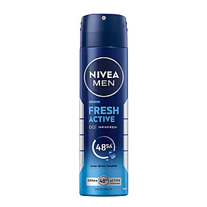 Nivea Men Fresh Active Deodorant Sprey 150 Ml - Nivea