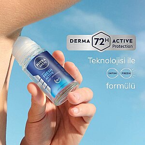 Nivea Men Fresh Active Roll-On 50 Ml - 5