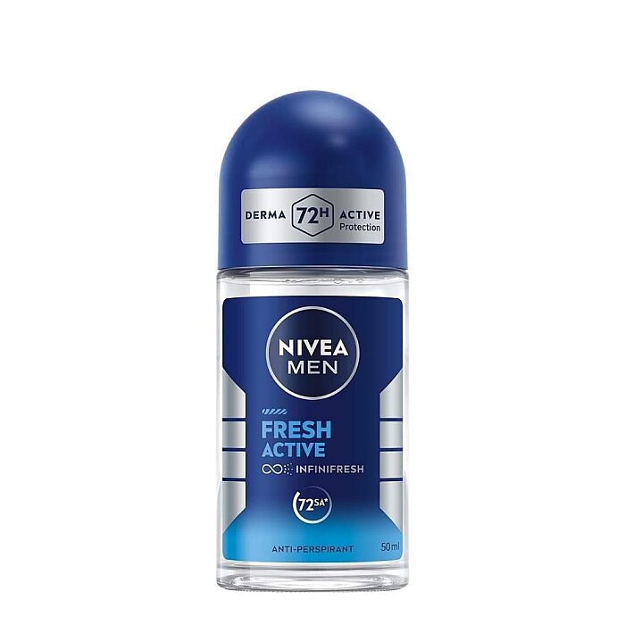 Nivea Men Fresh Active Roll-On 50 Ml - 1