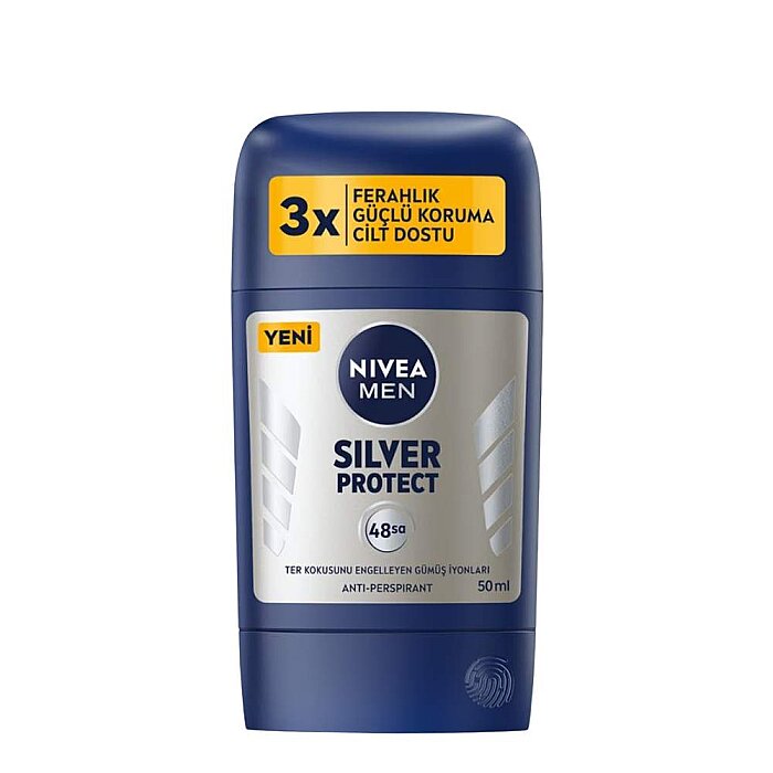 Nivea Men Silver Protect Deo Stick 50 Ml - 1