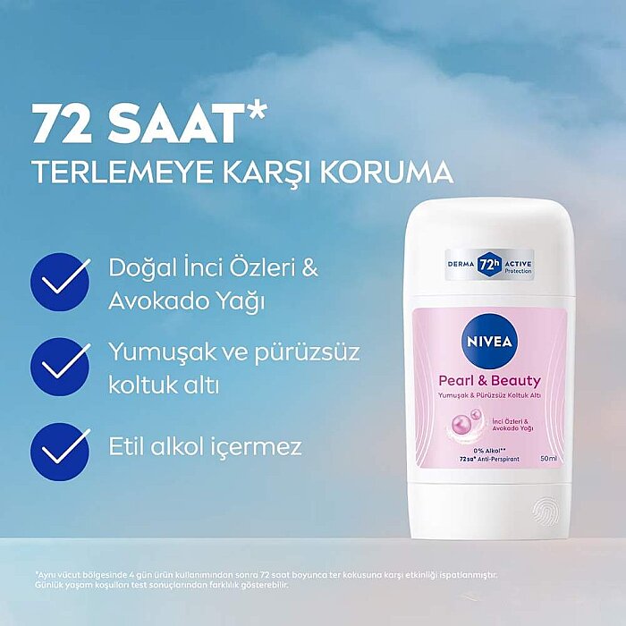 Nivea Pearl Beauty Deo Stick 50 Ml - 2