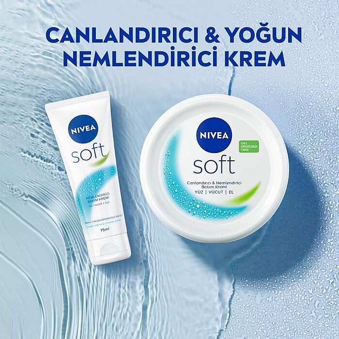 Nivea Soft Krem 100 Ml - 5