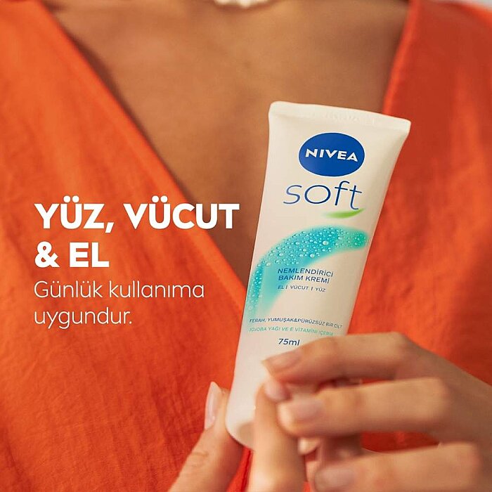 Nivea Soft Krem 75 Ml - 4