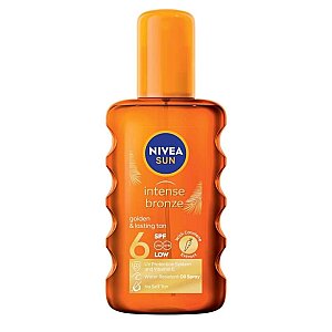 Nivea Sun Deep Tan Oil Spray SPF6 200 Ml - Nivea Sun