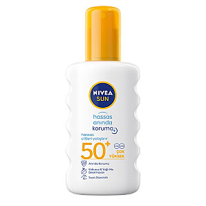 Nivea Sun Hassas Koruma Güneş Spreyi Spf50+ 200 Ml - Nivea Sun