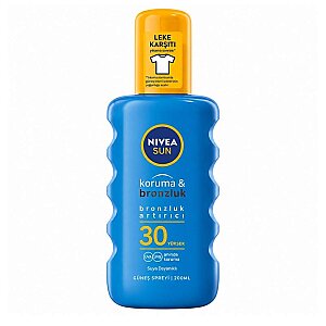 Nivea Sun Koruma&Bronzluk Arttırıcı Güneş Spreyi Spf30 200 Ml 