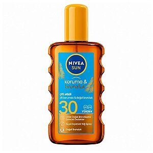 Nivea Sun Koruma&Bronzluk Arttırıcı Güneş Yağı Spf30 200 Ml - Nivea Sun
