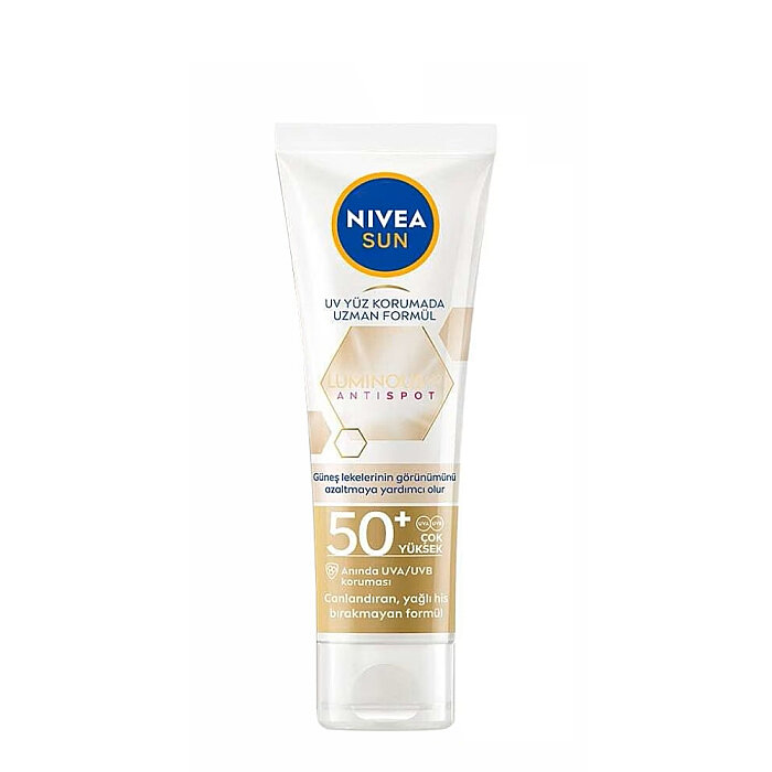 Nivea Sun Luminous630 Leke Karşıtı Güneş Koruyucu Yüz Kremi 50SPF 40 Ml - 1