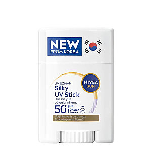 Nivea Sun Silky Uv Spf50+ Cream Stick 15 Gr - Nivea Sun