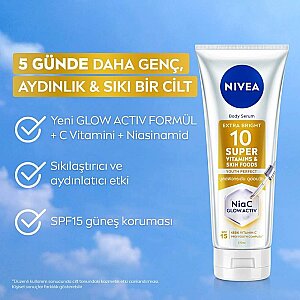 Nivea Super10 Gençlik Işıltısı Vücut Serumu 170 Ml - 2