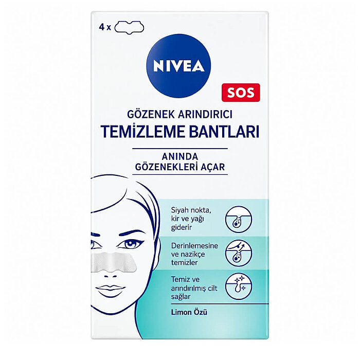 Nivea T-Bölgesi İçin Temizleyici Bantlar - 1