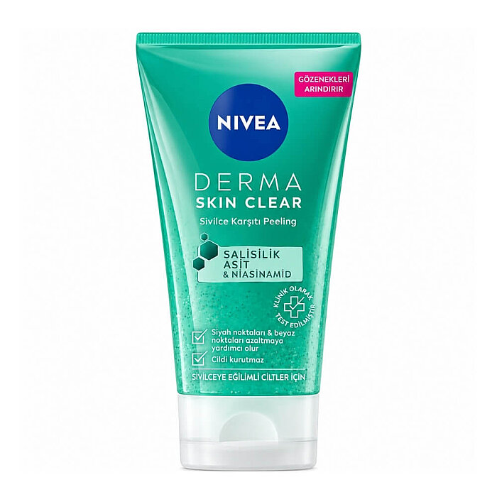 Nivea Visage Derma Clear Sivilce Karşıtı Peeling 150 Ml - 1