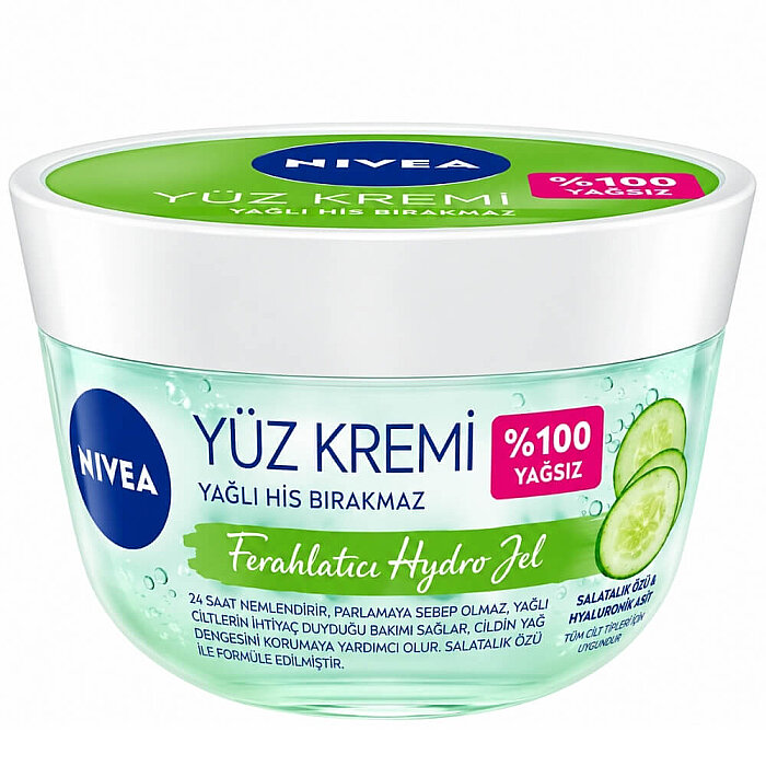 Nivea Visage Gel Ferahlatıcı Yüz Kremi 100 Ml - 1