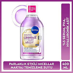 Nivea Visage Luminious630 Skin Glow Micellar Makyaj Temizleme Suyu 400 Ml - 2