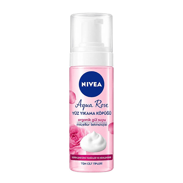 Nivea Visage Mousse Aqua Rose 150 Ml - 1