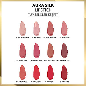 Note Aura Silk Lipstick 07 - 4