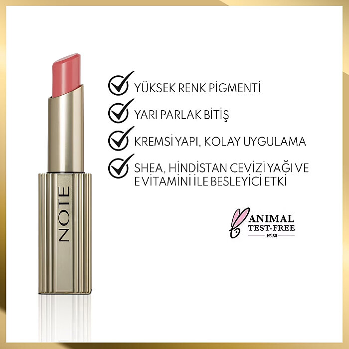 Note Aura Silk Lipstick 07 - 3