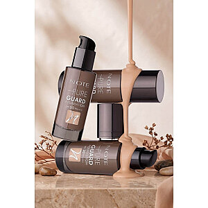 Note Pure Guard SPF50 Yoğun Kapatıcı Saten Bitişli Fondöten 120 - 6