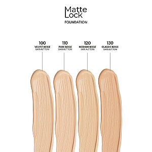 Note Matte Lock SPF50 Yoğun Kapatıcı Mat Bitişli Fondöten 110 - 5