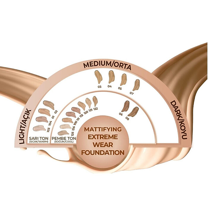 Note Mattifying Extra Wear Foundation 002 - 2