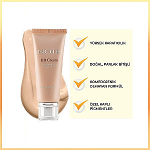 Note Moisturizer BB Cream Light Shades 200 - 4