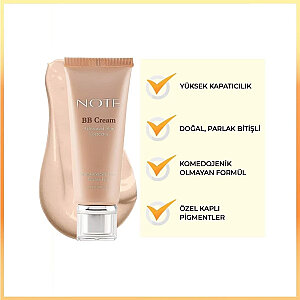 Note Moisturizer BB Cream Light Shades 300 - 4