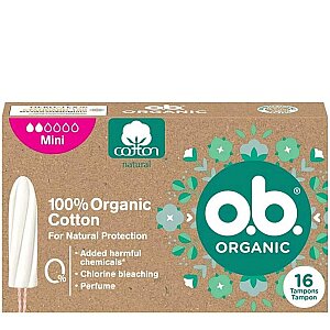 O.B. Tampon Organic 16'lı - O.B.