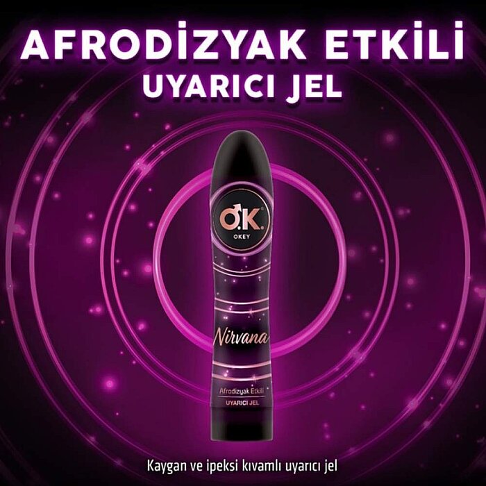 Okey Nirvana Hot Jel 100 Ml - 2