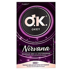 Okey Nirvana Hot Prezervatif 10'lu - Okey