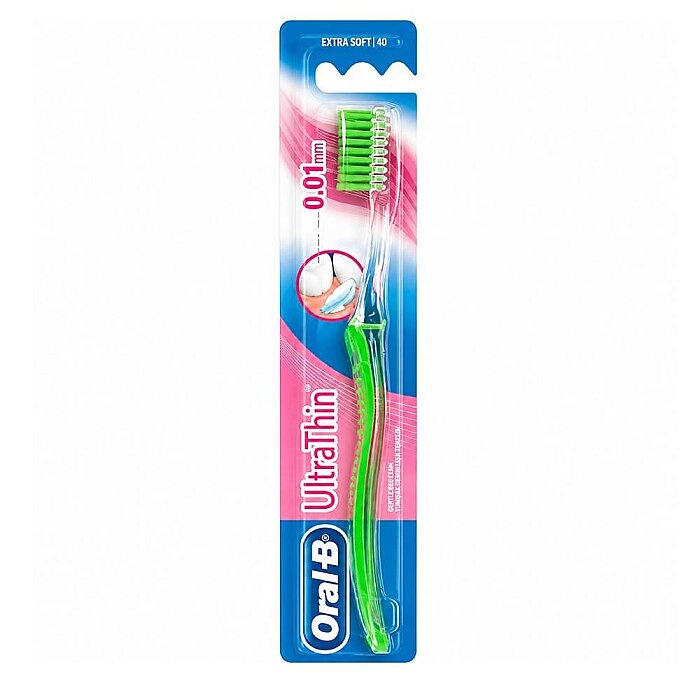 Oral-B Ultra Thin Progum Greentea Extra Soft Diş Fırçası - 1