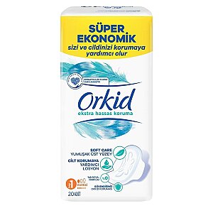 Orkid Extra Hassas Koruma Hijyenik Ped Normal 20'li - Orkid