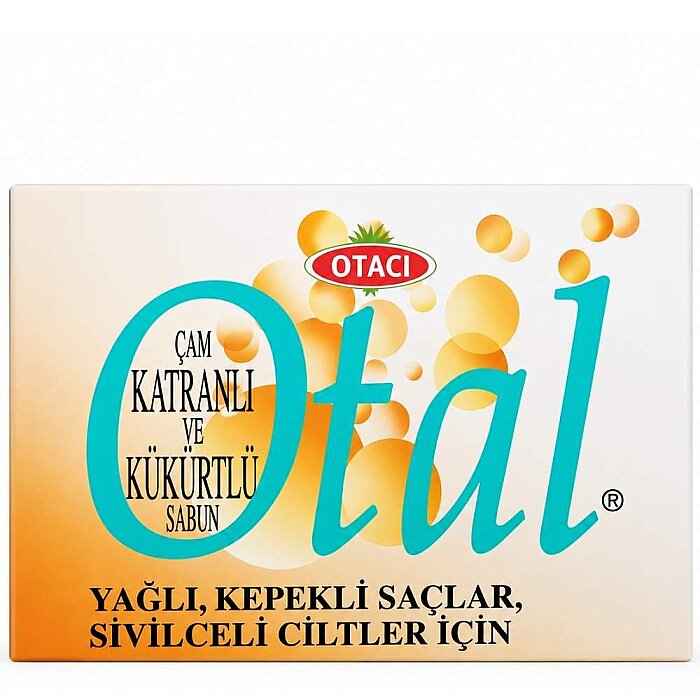 Otacı Otal Çam Katranlı ve Kükürtlü Sabun Sivilceli Ciltler 80 Gr - 1