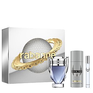 Paco Rabanne Invictus Erkek Parfüm Edt 100 Ml + Deodorant 150 Ml + Edt 10 Ml Set - Paco Rabanne