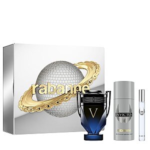 Paco Rabanne Invictus Victory Elixir Erkek Parfüm Edp 100 Ml + Deodorant 150 Ml + Edp 10 Ml Set - Paco Rabanne
