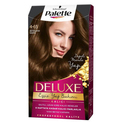 Palette Deluxe Set Saç Boyası 4.65 Büyüleyici Kahve - 1