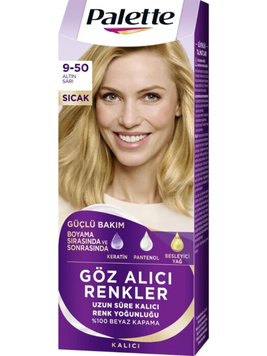 Palette Göz Alıcı Renkler Saç Boyası 9.50 - 1