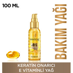 Pantene Saç Bakım Yağı Keratin Özlü Onarıcı E Vitaminli 100 Ml - 2