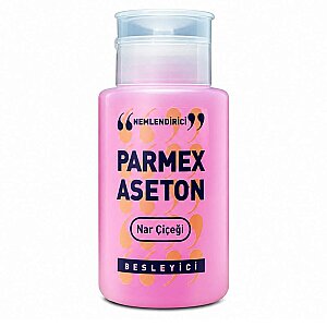 Parmex Pompalı Pembe Nar Çiçeği Aseton 200 Ml - Parmex