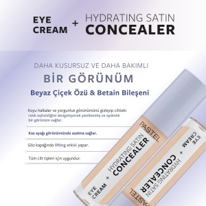 Pastel Eye Cream+Hydrating Satin Concealer 61 Vanilla - 10