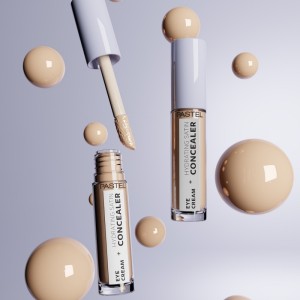 Pastel Eye Cream+Hydrating Satin Concealer 62 Ivory - 9