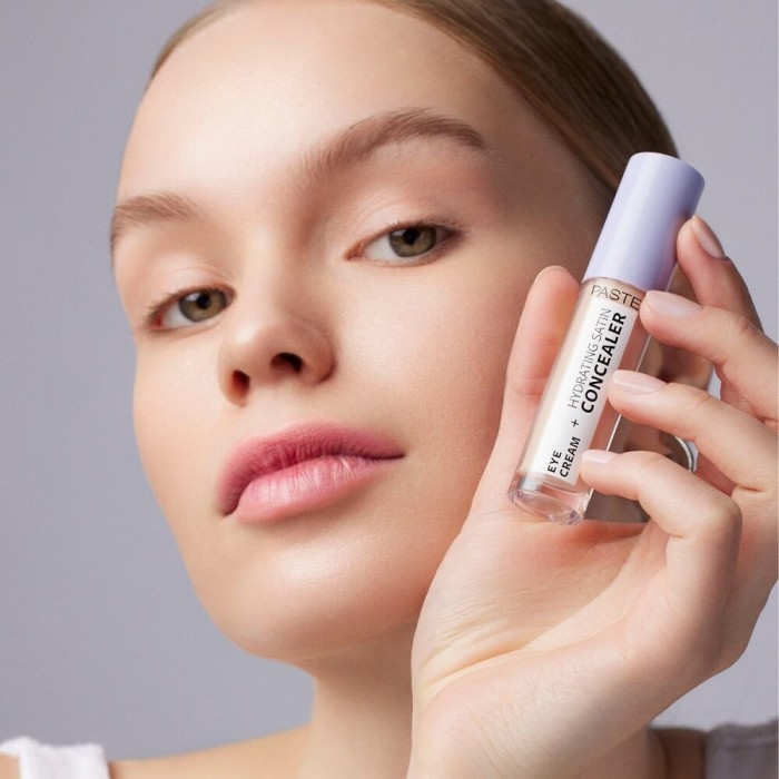 Pastel Eye Cream+Hydrating Satin Concealer 62 Ivory - 8