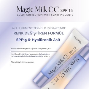 Pastel Magic Milk Cream Spf15 50 Light Medium - 7