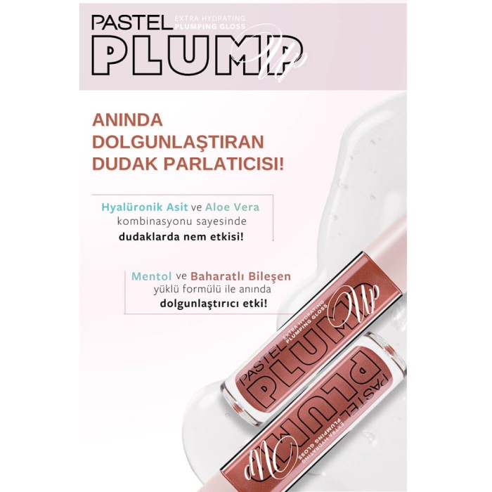 Pastel Plump Up Dolgunlaştıran Dudak Parlatıcısı 202 Loverdose + Lip To Cheek Tint Carmen - 6