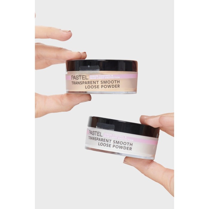Pastel Transparent Smooth Loose Powder - 100 Transparent White - 4